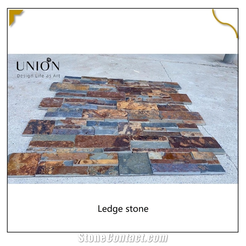 UNION DECO Rusty Slate Wall Cladding Decorative Panel