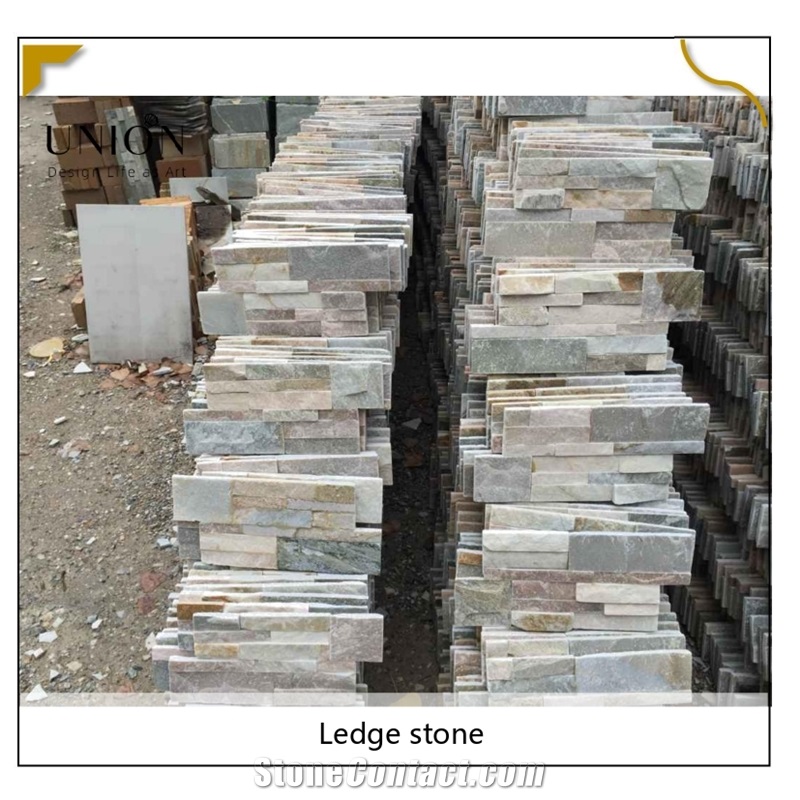 UNION DECO Thin Stone Veneer Natural Stacked Stone Panel