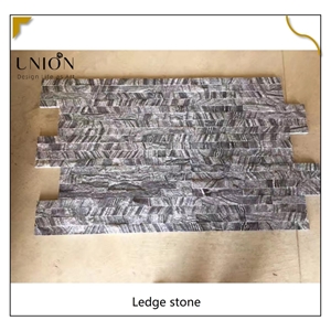 UNION DECO Z Shape Marble Stone Fireplace Surrounding Stone