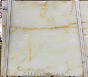 A Grade White Onyx Slabs Versailles Tiles