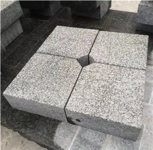 Chengde Green Bush Hammered Cobbestone Paving Set