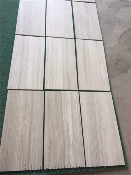 White Wooden Marble Factory Directly Supply Supermarket