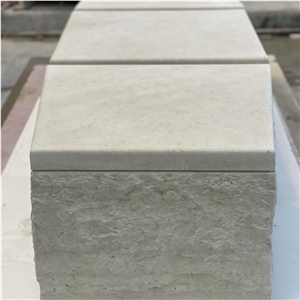 Antique Pearl Cordova Shell Limestone Benches