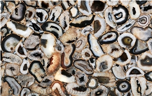Agate Blue Atena Semiprecious Stone Slabs