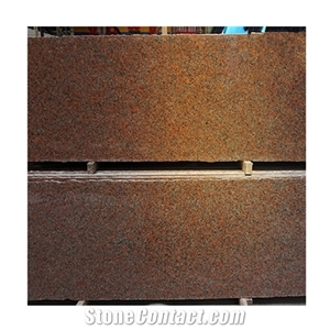 Maple Red Granite For Interior Exterior Wall Flooring Decor