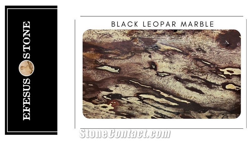 Black Leopar Marble Stone