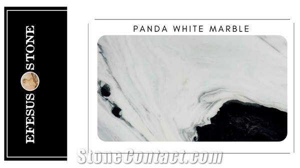 China Panda White Marble Stone