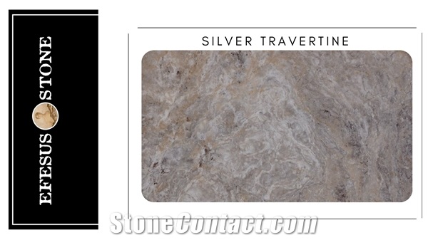Silver Travertine Stone
