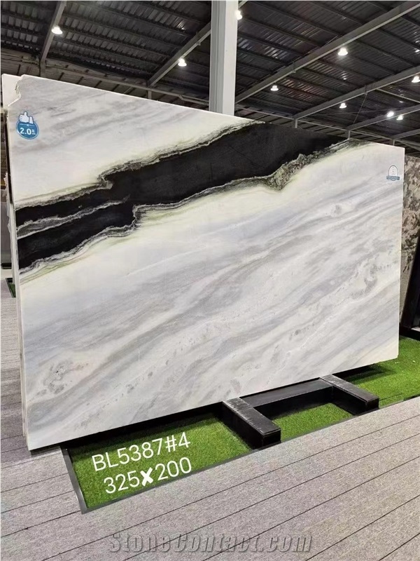 Brazil Bianco Milano Marble Slab In China Stone Market