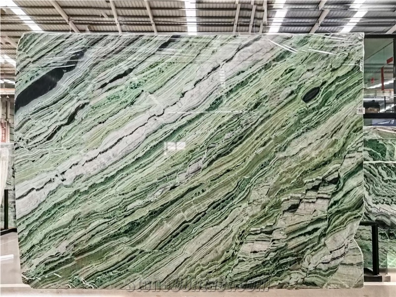 Shangri La Jade Green Marble For Wall In China Stone Market