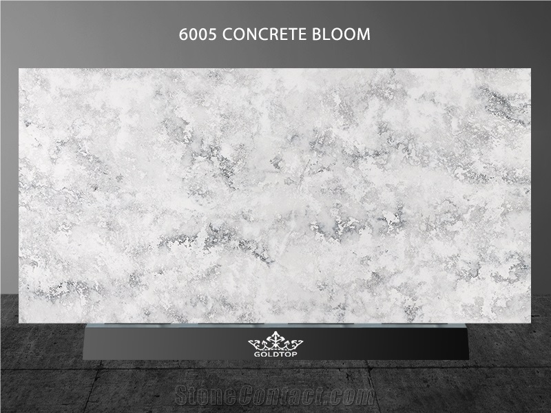 6005 Concrete Bloom Quartz Slabs