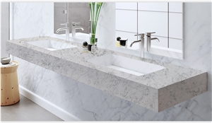 High Impressively Bathroom Single Basin Vanity Top 6020