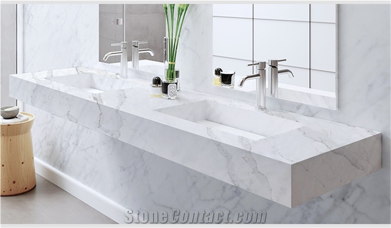High Quality Quartz Countertops Bathroom Vanity Tops