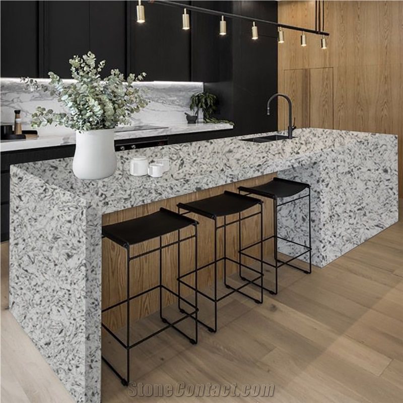 Highly Impressive Goldtopstone Quartzite Countertops Kitchen