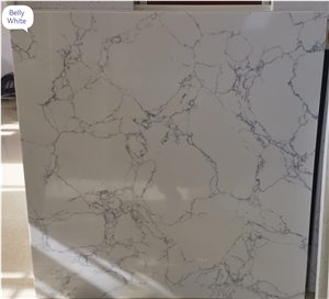 Belly White Full Body Quartz Slabs