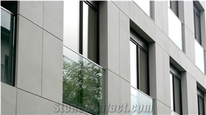 White Sandstone Rainscreen Wall Cladding