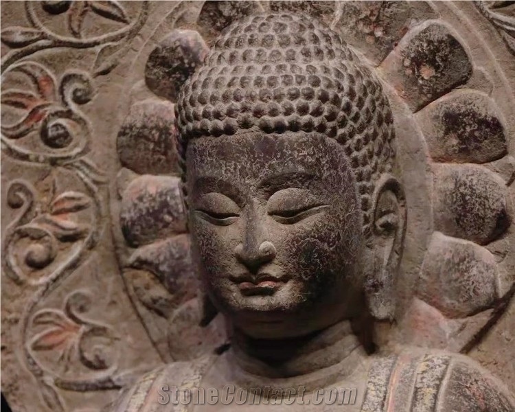Buddha Statue Chinese Hand Carved Stone Buddha Statue