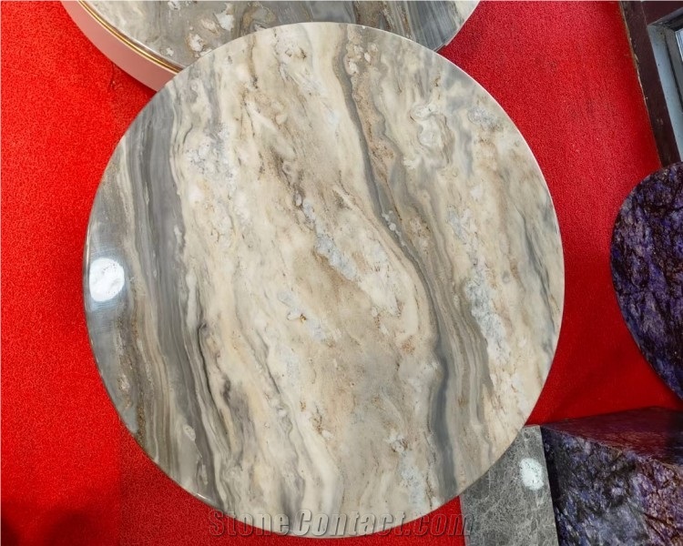 Hot Marble Top Coffee Table Natural Marble Side Table Top