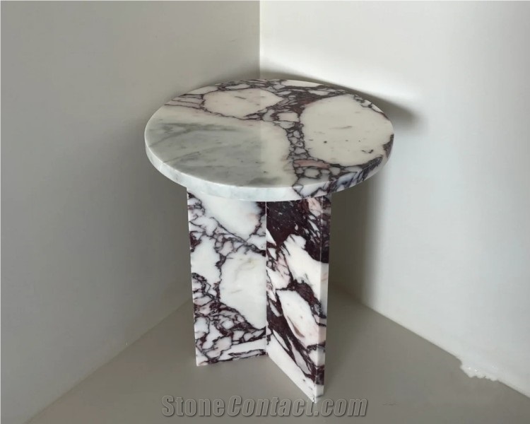 Marble Stone Side Table White Side Table Side Coffee Table