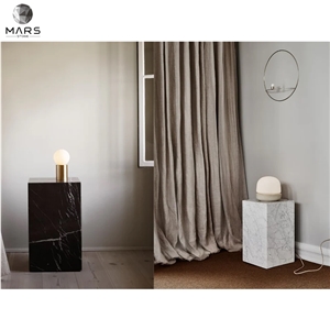 Factory Direct Sale Nero Marquina Marble Console Table