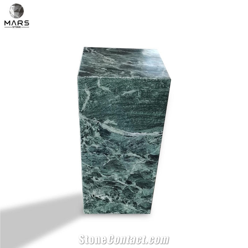 Marble Home Decor Natural Stone Block Marble Dinning Table