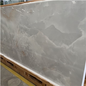 Cheap White Onyx Sintered Stone Slab&Tile Wall Floor Design