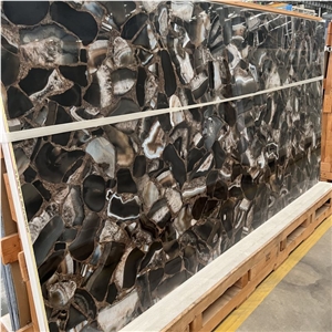 Semiprecious Stone Looks Sintered Stone Wall Slabs Flooring Tiles