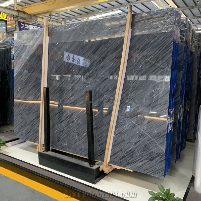 Factory Directly Star Blue Marble Slabs For Interior Decor