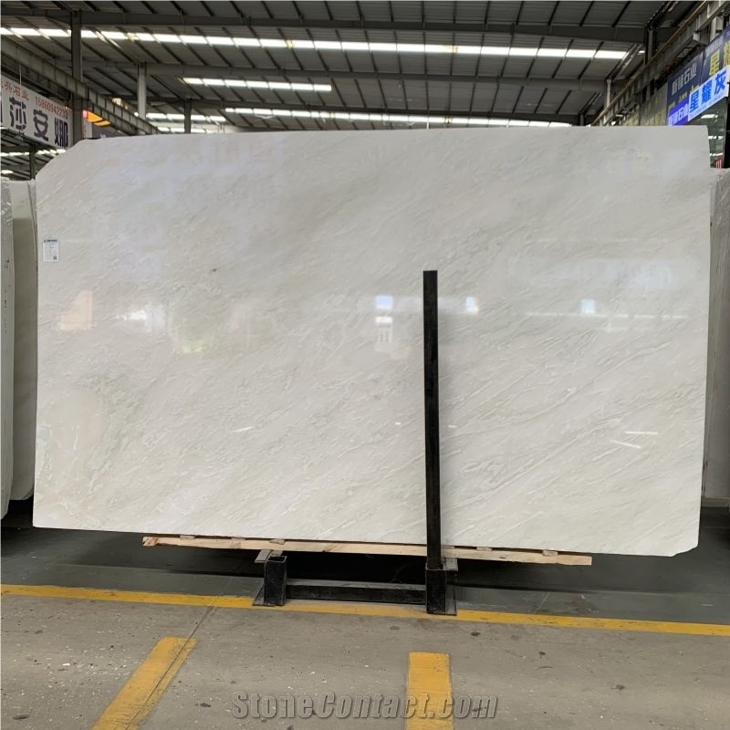 Factory Price Bianco Milan Marble Slabs For Hotel Project