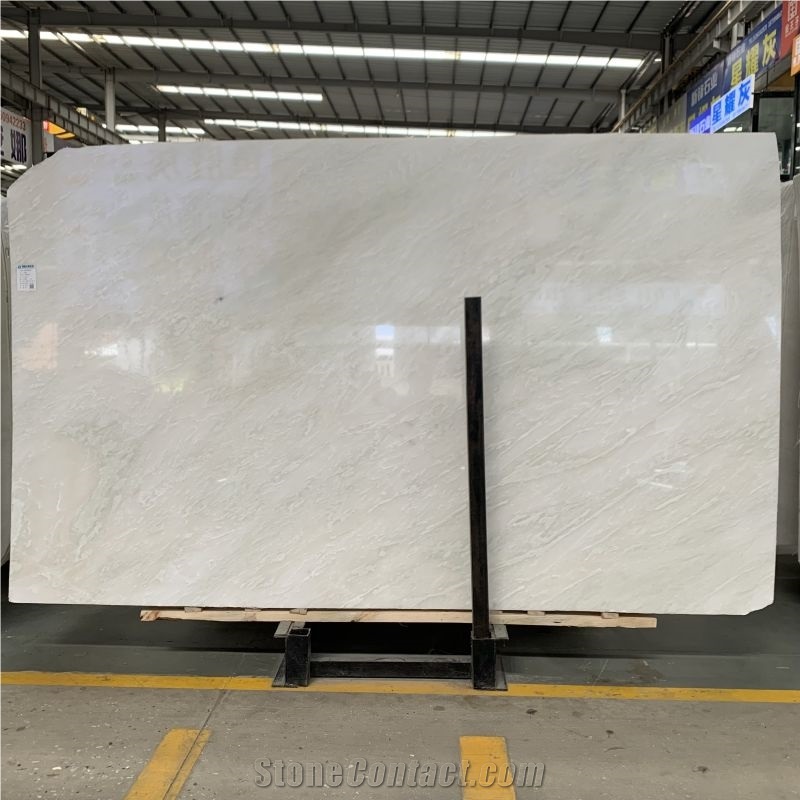 Factory Price Bianco Milan Marble Slabs For Hotel Project