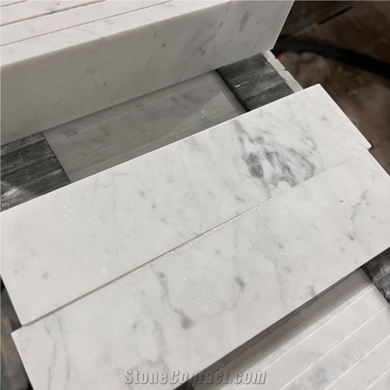 Factory Price Carrara White Marble Tile For Interior Walling