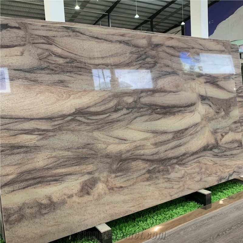 Factory Price Wild Sea Granite Slabs For Home Wall Covering