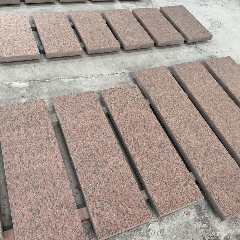Factory Supply Red Granite Tiles For Exterior Wall Cladding