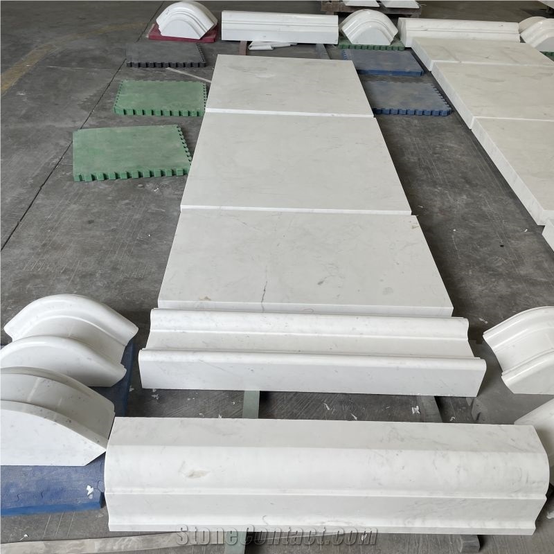 Good Quality White Marble Tiles For Exterior Wall Cladding
