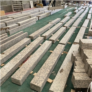 High Quality Customized Size Red Granite Curbstone Kerbstone