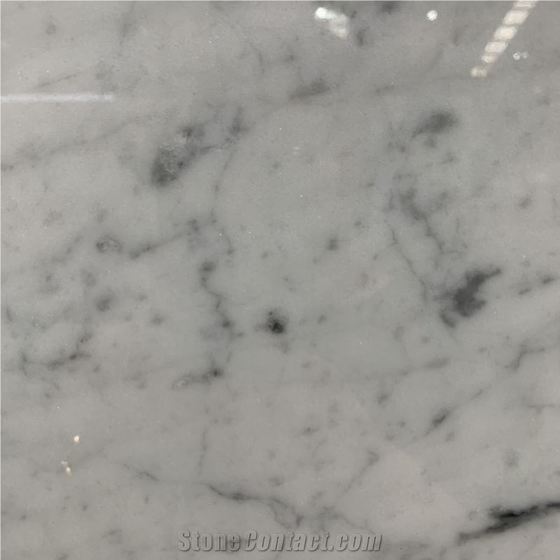 Italian Carrara White Marble Slabs For Tnterior Wall Decor