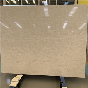 Natural Stone Beige Limestone Slab For Villa Wall Floor Tile