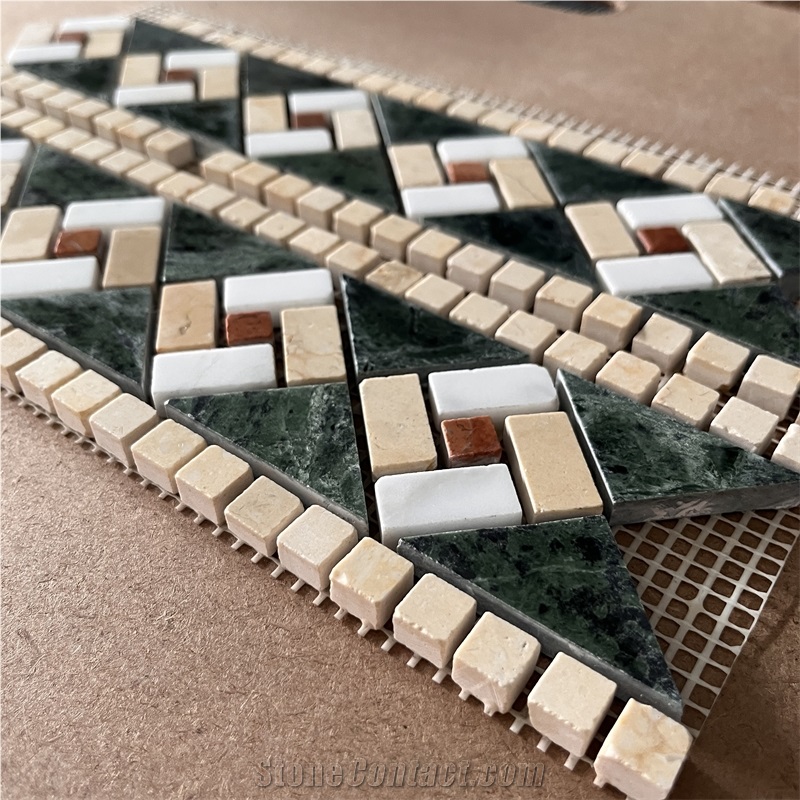 New Design Mosaic Border Line For Interior Hotel And Home Wall