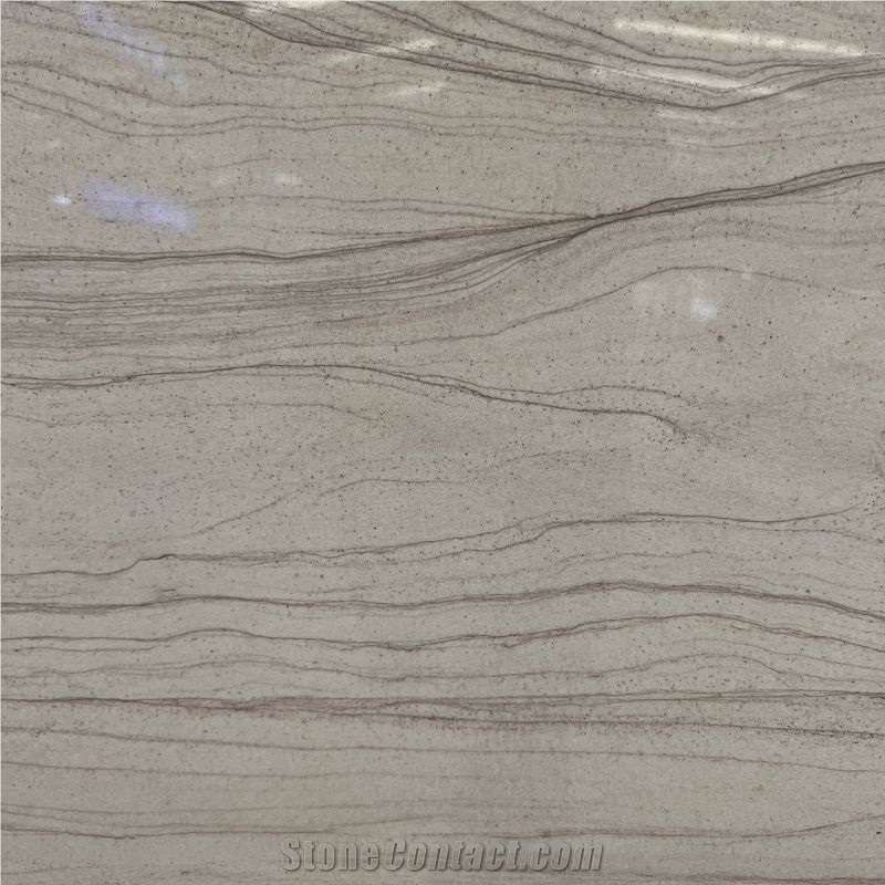 Piano Grey Smoke Grey Quartzite Tiles For Interior Floor