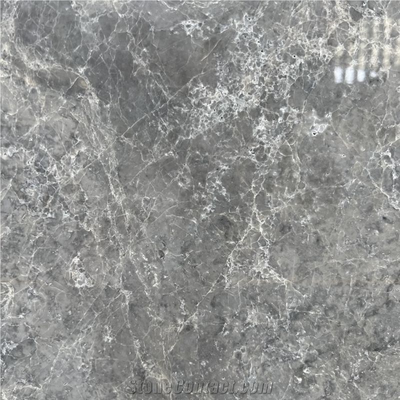 Polished Sea Grey Marble Slab&Tile House Wall Cladding Decor