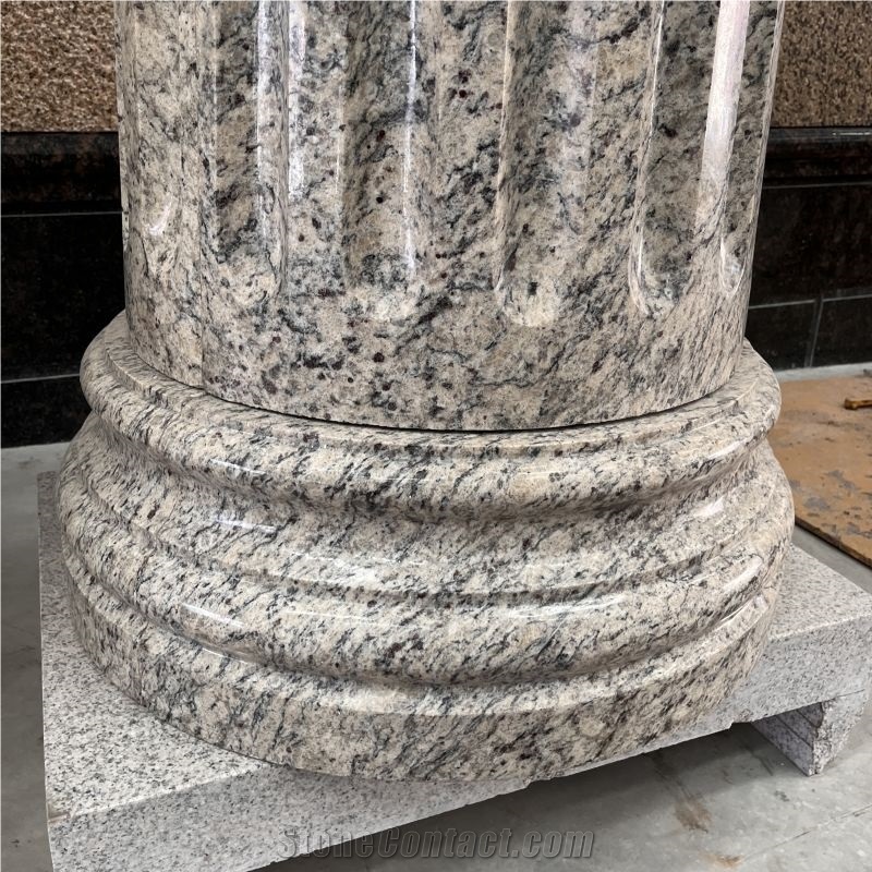 Top Quality Hand Carved Granite Column For Sale Stone Pillar