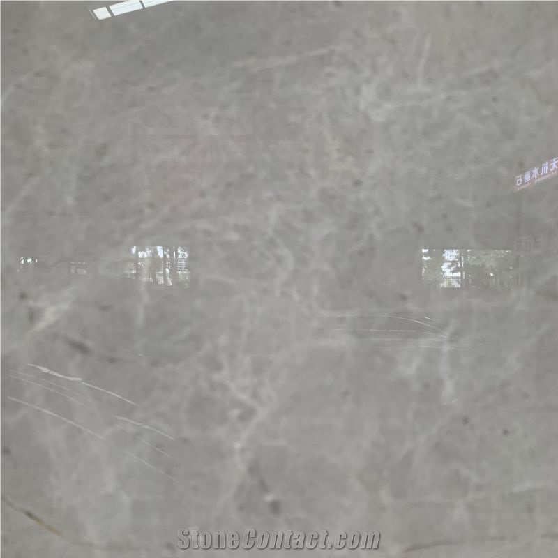 Turkish Dora Grey Marble Slabs Tiles For Hotel Project