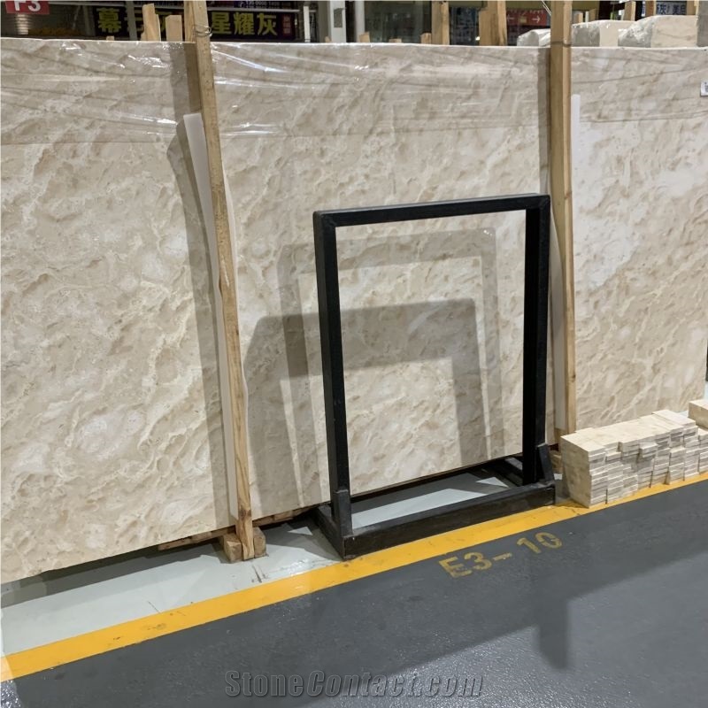 Wholesale Landy Beige Marble Slabs For Wall And Floor Tiles