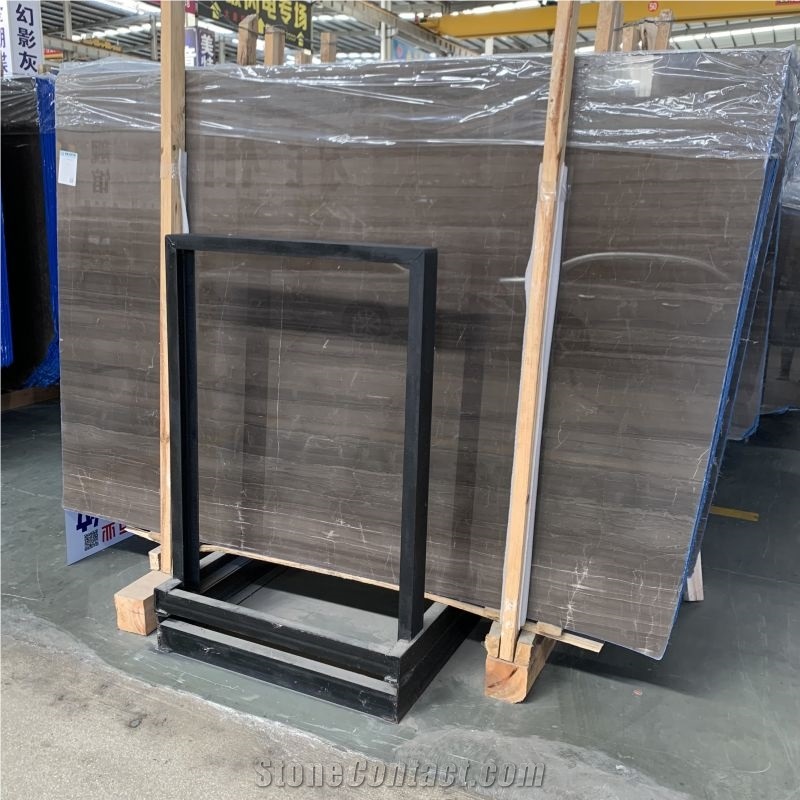 Wholesale Obama Wood Marble Slabs For Wall Tiles Design