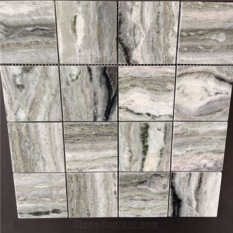 Wholesale Square Marble Mosaic Tile For Kitchen Backsplash