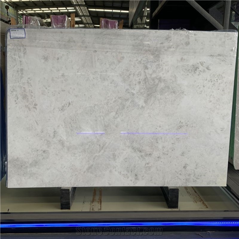 Yabo White Marble With Grey Veins For Floor And Wall Tiles