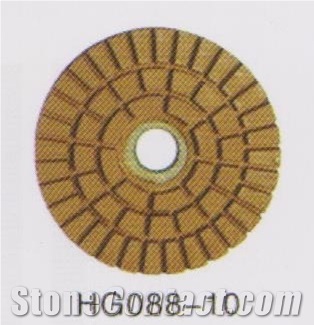 Resin Bond Diamond Floor Polishing Disc HG088-10