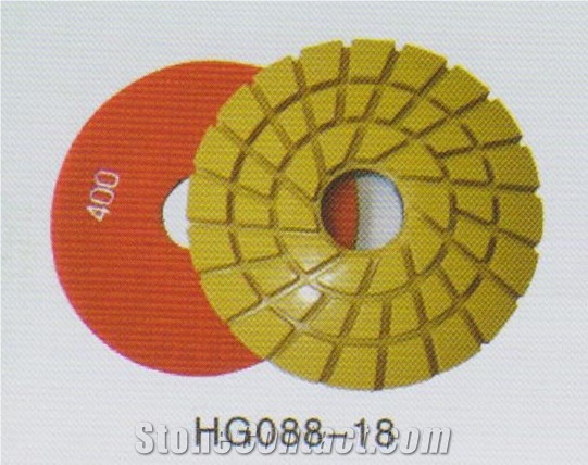 Resin Bond Diamond Floor Polishing Disc HG088-18
