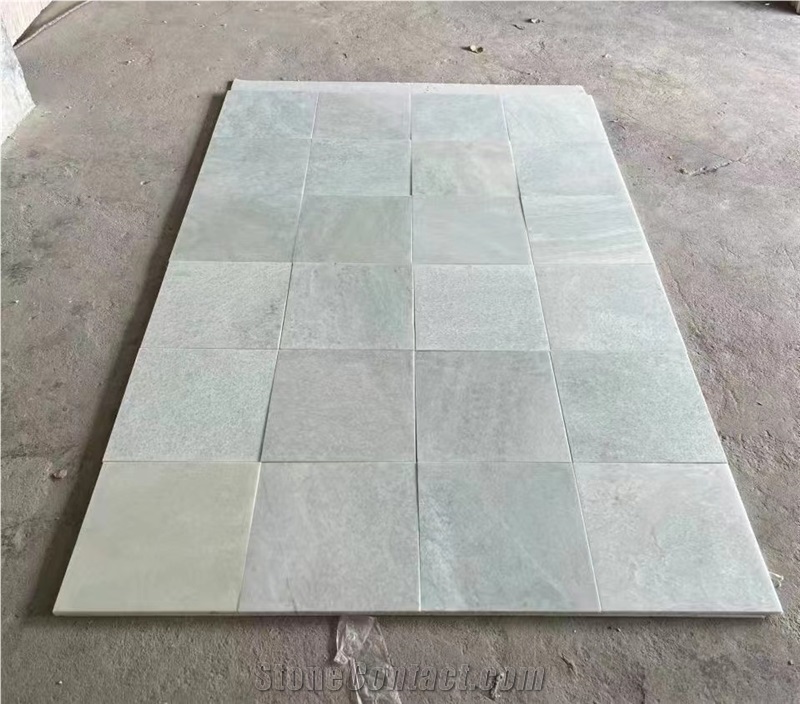 Green Stone Floor Tiles Marble Ming Green Bathroom Wall Tile from China