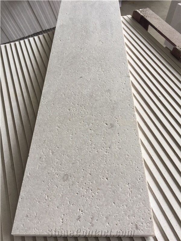 Leathered Travertine Tiles China Grey Travertine Floor Tiles